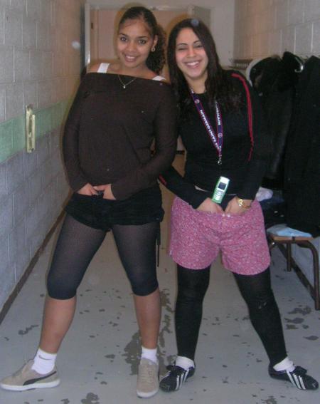 MOI ET NACERA COPINE DE CLASSE EN MODE BLEDIENNE